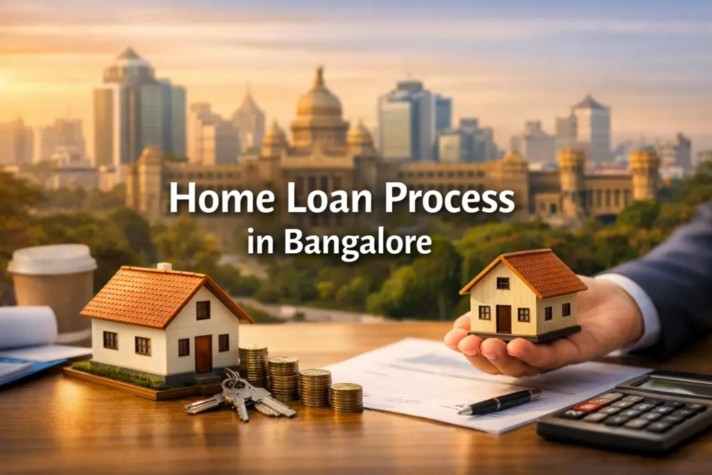 ho‍me lo‍an pro⁠cess in Bangalore