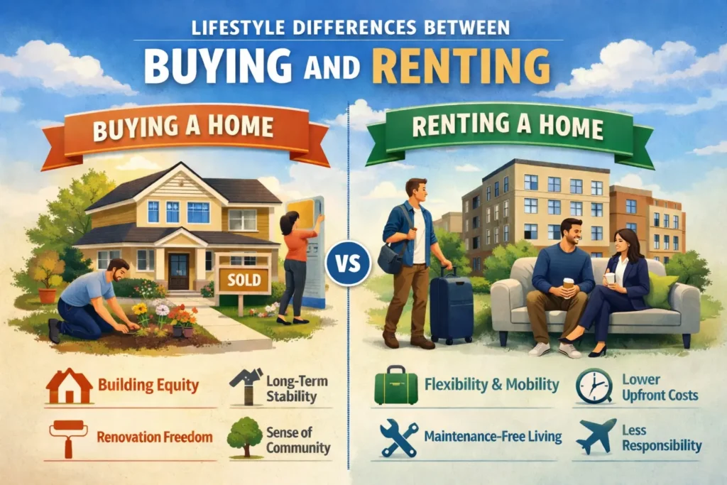 lifestyle-difference-buy v/s rent in Bangalore 2026 