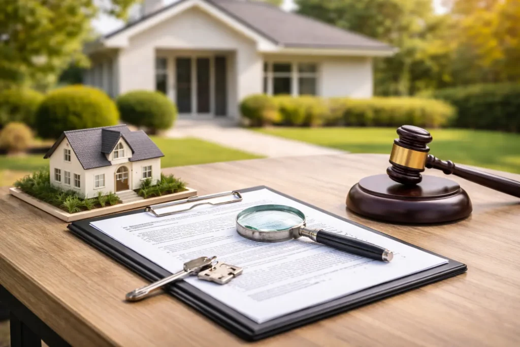 property verification and legal checks as a home loan process