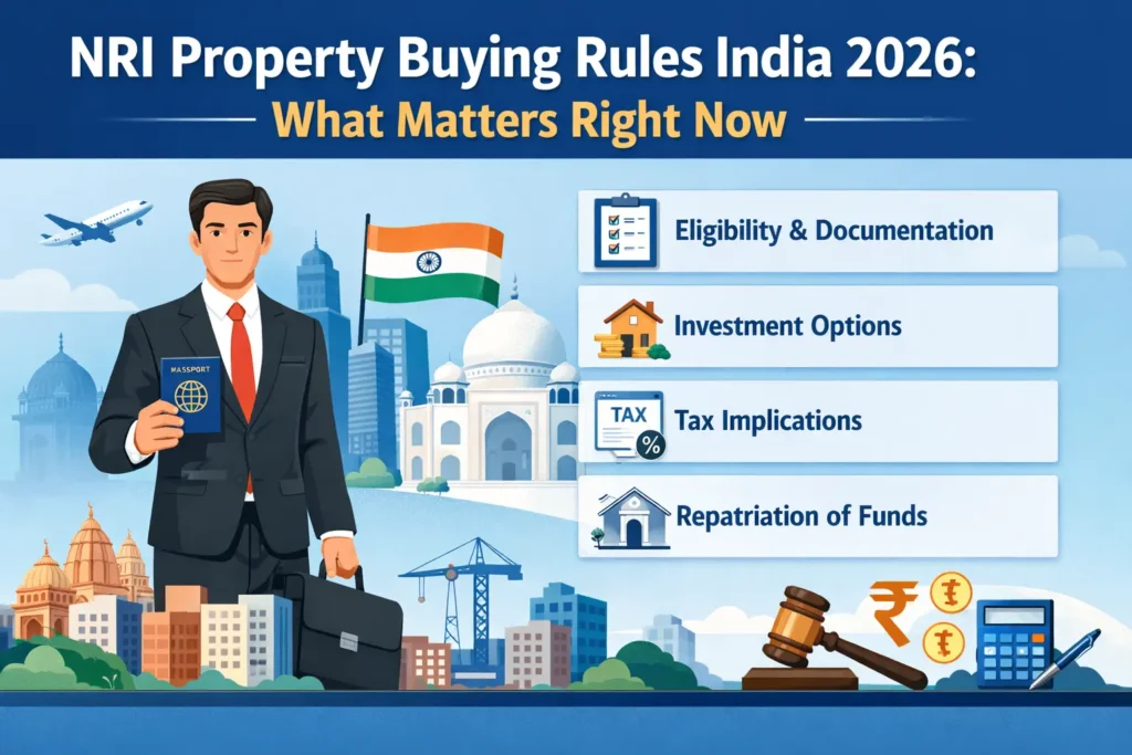 NRIs Buying Property in Bangalore rules India 2026