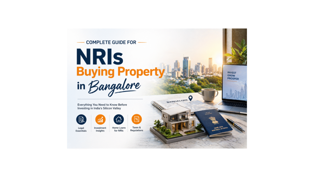 NRIs Buying Property In Bnagalore compalte guide 2026