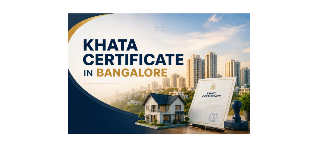 khata certificate in bangalore blog details