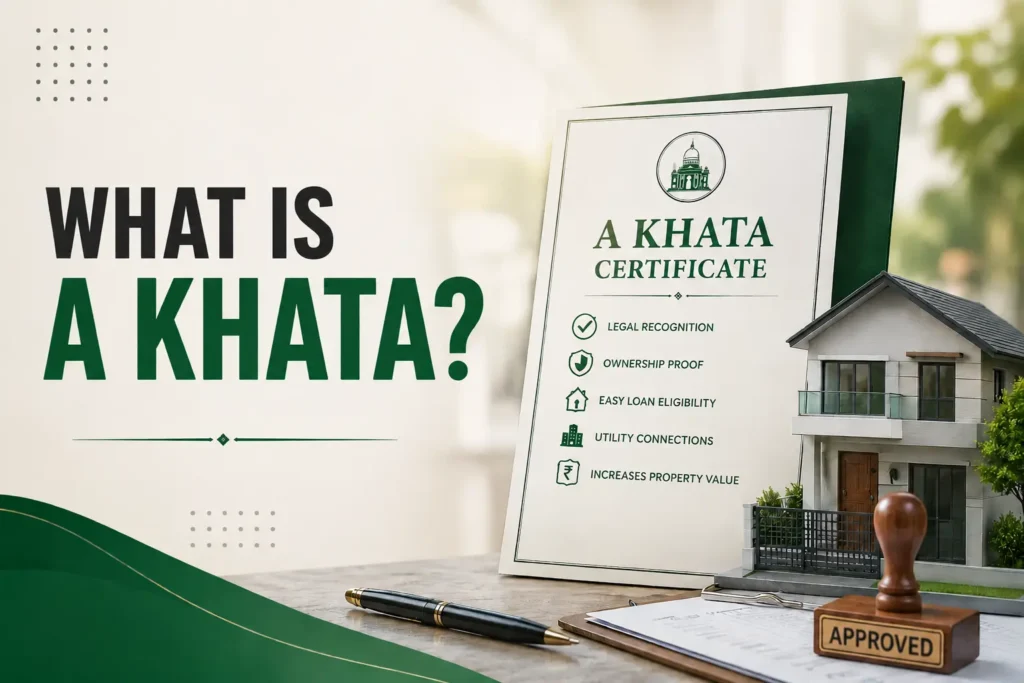 what is A Khata certificate