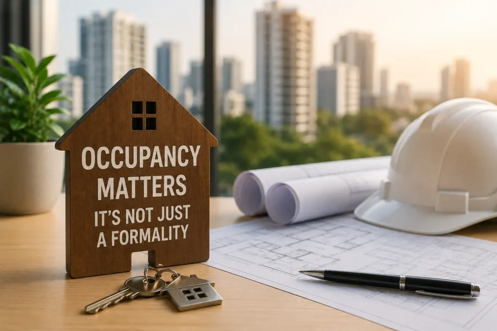 why occupancy certificate is important