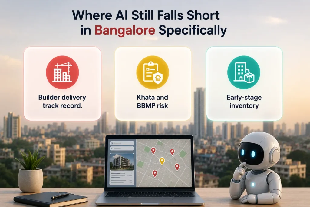 where ai still falls short in bangalore specifically