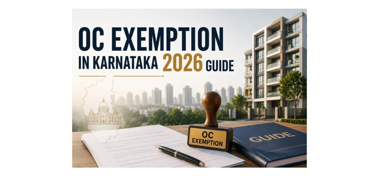 Oc Exemption in Karnataka 2026 Detailed Guide