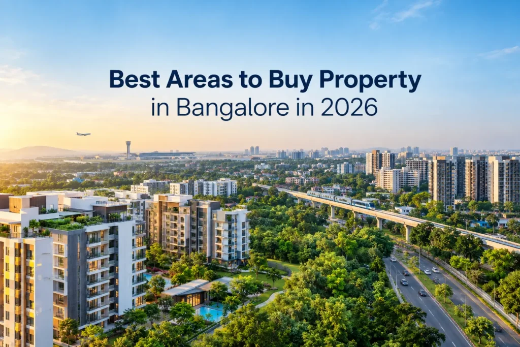 best areas to buy property in Bangalore